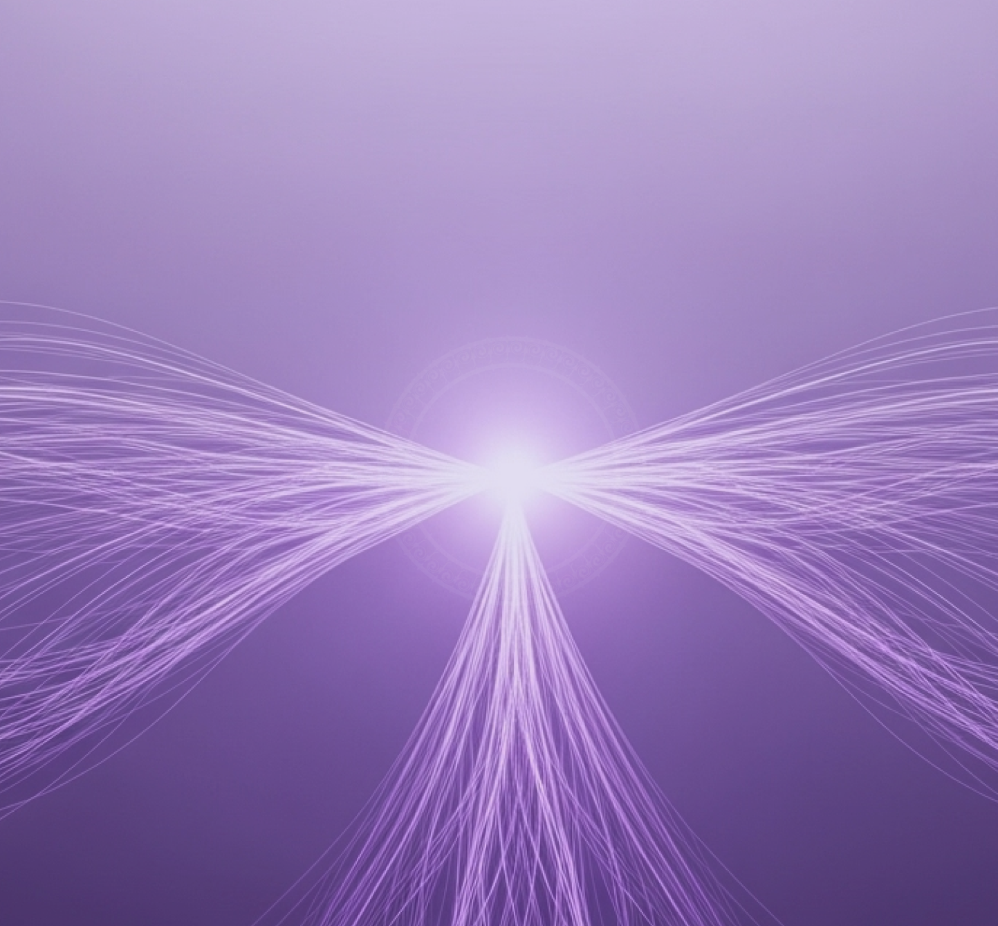 光が一点に収束するビジュアル