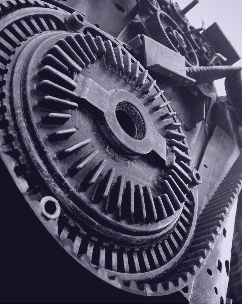 歯車の構造を写したビジュアル